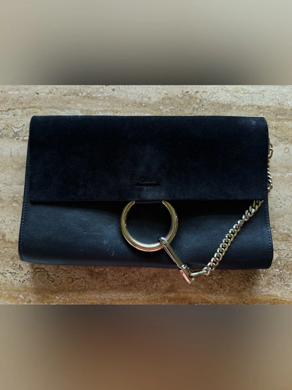 Chloe Faye Clutch - Black